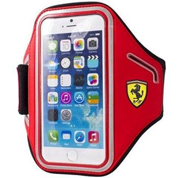 Ferrari de Neopreno Brazalete para iPhone 6/6S y 4 A 13,21 cm Smartphone - Rojo