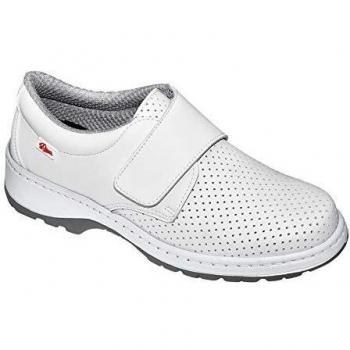 DIAN Milan-SCL picado Color Blanco Talla 42, Zapato de Trabajo Unisex Certificado CE EN ISO 20347 Marca