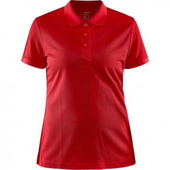 Craft Women's Core Unify Polo Shirt 2XL Bright Red