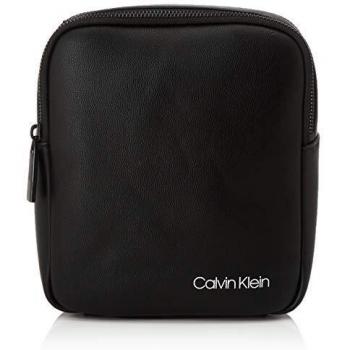 Calvin Klein - United Pu 2g Mini Reporter, Shoppers y bolsos de hombro Hombre, Negro