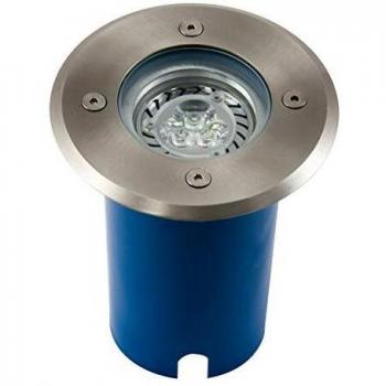 Heitronic 36850 lámpara de Terre, GU10, plástico, plata