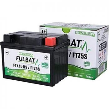 Batería moto Gel YB4L-B / FB4L-B 12V 5Ah - Fulbat NX