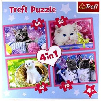 Puzzle de Gatos - 35, 48, 54 y 70 piezas