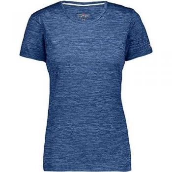 CMP - Camiseta para Mujer, Color Azul, Monocolor y Moteado, Color Azul Marino, tamaño 42