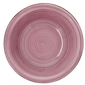 Vajilla y Ensaladera de Gres Cerámica Colección Vita - 23 cm, Apta Microondas y Congelador, Colores Naturales y Vitales