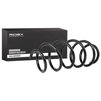 Muelle de suspensión RIDEX 188C0349 para FIAT, PEUGEOT y CITROËN, compatible con modelos QUBO y FIORINO, muelle helicoidal de amortiguador