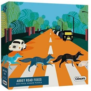 Gibsons- Zorros en Abbey Road Puzle, Multicolor