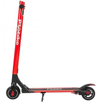 S de patinete plegable Roller Scooter eléctrico Patinete aluminio – Alcance de hasta 35 km 25 Km/h P1 PowerOne, rojo