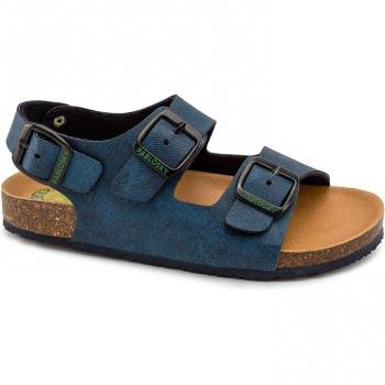 Sandalias Pablosky para niño color azul con hebilla