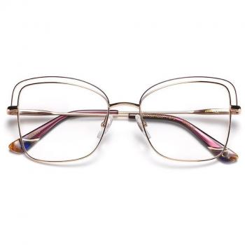 Etnia Barcelona Orient Express PGPU Armazones y Lentes Recetados para Mujer Dorados