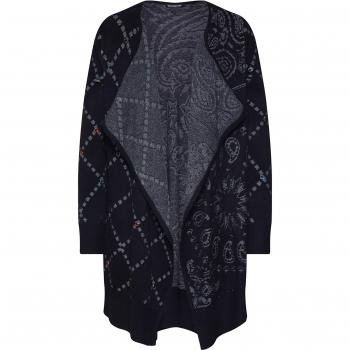 Desigual Memphis 19WWJF24 - Chaqueta de Punto para Mujer Negro L