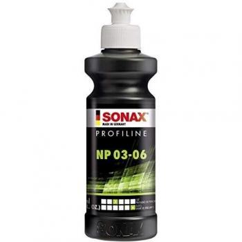 SONAX PROFILINE NP 03-06 (250 ml) Pulimento sin silicona para el pulido profesional de pinturas mates y rayadas | N.° 02081410