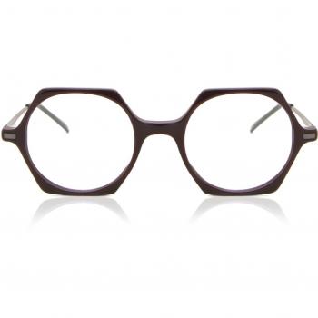 Geometric Montuta completa Plastico Purple Gafas Recetadas Anti-Azules para Hombre - SmartBuy Collection