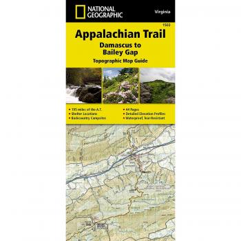 Appalachian Trail Hiking Atlas: Damascus to Bailey Gap, Virginia