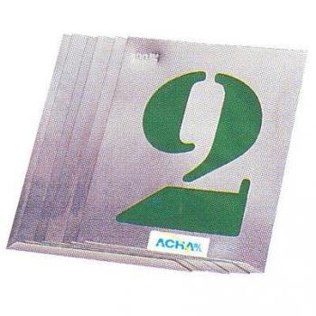 Numeros Rotular Aluminio Juego 200 Mm