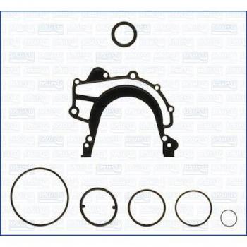 Juego de juntas AJUSA 54155100 para bloque motor, incluye juntas para el cárter y otros componentes del motor, fabricado con materiales de alta calidad para asegurar un sellado óptimo y durabilidad