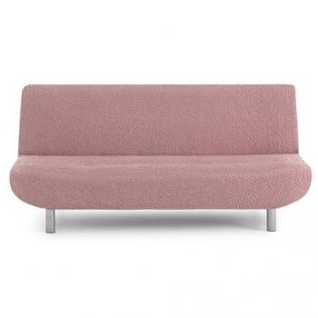 Funda sofá bielástica Clic-Clac Thor 3 plazas Rosa 140 x 100 x 200 cm
