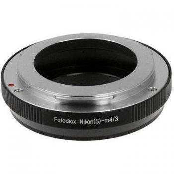 Fotodiox 10LA-NIK-RF-M43S cable para cámara fotográfica, adaptador - Adaptador para objetivo fotográfico