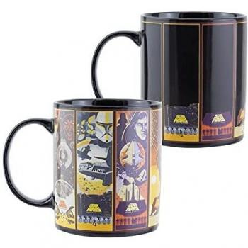 Paladone Taza con cambio de calor de Star Wars Saga, Producto oficial PP8628SW