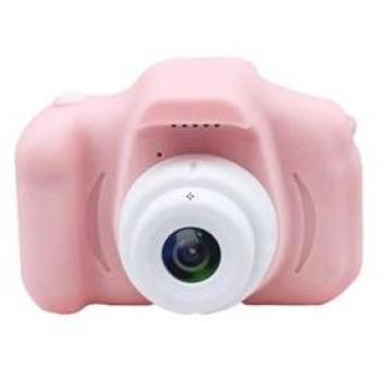 Cámara Digital Infantil Rosa para Niños con Funciones de Fotografía y Grabación, Diseño Resistente y Amigable, Pantalla LCD a Color, Múltiples Efectos de Foto y Video, Batería Recargable,