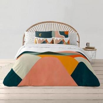 Funda Nórdica 100% Algodón Modelo Sahara de Calidad para Cama de 135/140 (220x220 cm) con Botones - Extrasuave - Made in Spain