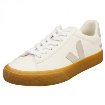 VEJA Campo Women's Lowtop Sneakers - White, Size 38