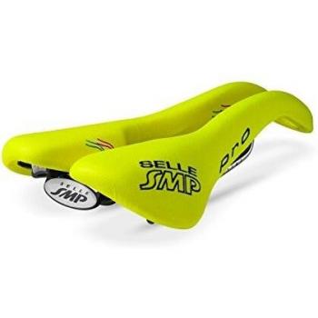 Smp Cicli Bonin Unisex 4bike Pro Sillines, Amarillo Fluo, 278 x 148 mm