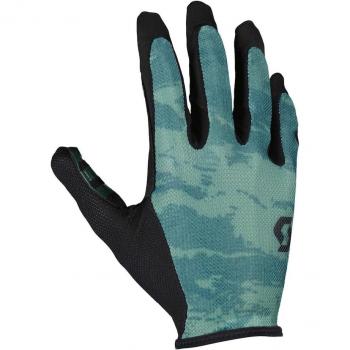 Guante de ciclismo unisex Scott Traction LF verde azulado - XL
