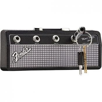 Fender Jack Rack Guitar Keychain Holder Wall Mount with 4 Plugs