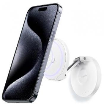 Soporte Magnético Plegable Baseus MagPro Autoadhesivo para Smartphone (Blanco)