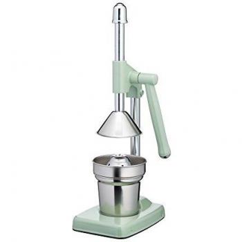 Kitchencraft Living Nostalgia Heavy Duty Choice Manual naranja exprimidor, aluminio, Inglés Sage, 26 x 13 x 41,5 cm