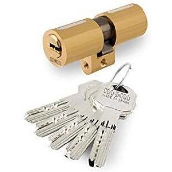 Mcm - Cilindro de embutir perfil suizo 33-33 laton