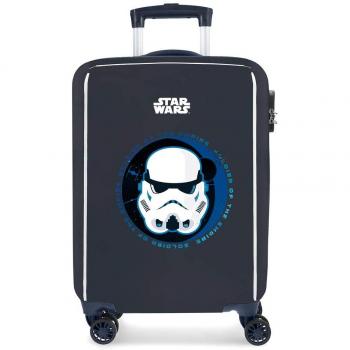 Star Wars Troopers Equipaje Infantil, 55 cm, 34 litros, Azul