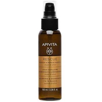 Apivita - Aceite Capilar Nutritivo y Reparador con Argán y Oliva, 100ml