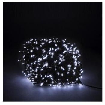 Maurer 5490185 Guirnalda Navideña 500 LEDs Blanco Frío, Apta para Interiores y Exteriores, IP44