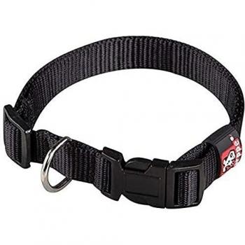 Arppe 2240013509 - Collar Nylon Basic, Negro, M, 1 unidad