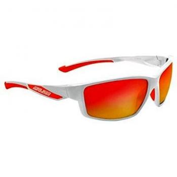 Salice 014 RW White/Red Men's Sunglasses Standard Size