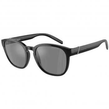 Arnette Barranco Gafas de Sol AN 4319 27536G, Anteojos de Sol para Hombre, Color Negro, Lentes de 53 mm