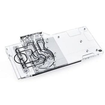 Alphacool Eisblock Aurora GPX-N Geforce RTX 3070 FTW3 Ultra mit Backplate - Acryl + Nickel