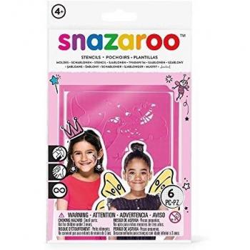 Snazaroo 1198014 fantasía cara pintura plantillas Set de 6