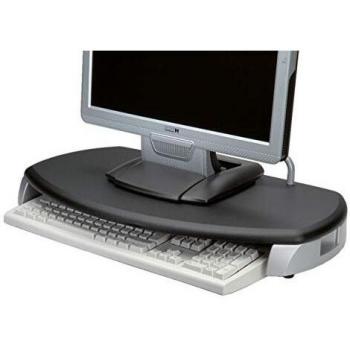 Soporte para Monitor TFT/CRT y Teclado en Negro hasta 40 kgs