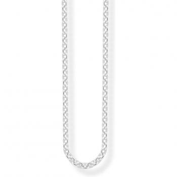 Thomas Sabo Sterling Silver 2.5mm Anchor Chain Necklace for Women (40-45 cm)