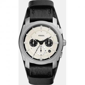 Reloj Cronógrafo para Hombre Fossil Machine FS5921 de Piel Negro