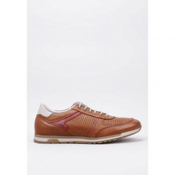 Zapatos Fluchos Hombre Camel Primavera/verano 23 con cordones, modelo F1188, talla 43