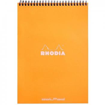 Cuaderno Rhodia 18503C - Dot (puntado) - Naranja