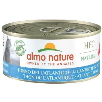 Almo Nature HFC Natural Wet Cat Food - Atlantic Tuna 150g Can