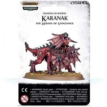 Karanak, el Perro de la Venganza - Miniatura Clásica, Multicolor, Portátil, Fantasy y Ciencia Ficción, Plástico, Edad: 14+