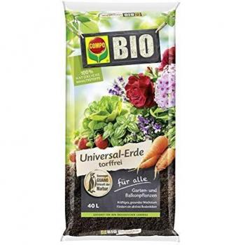Tierra Universal Bio 40L Sin Turba