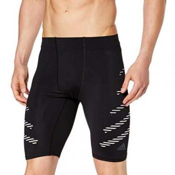adidas Speed TGT Pantalones Cortos de Deporte, Hombre, Black/White, M
