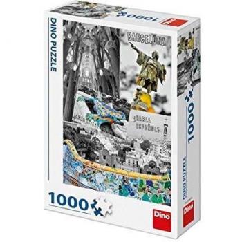 Puzzle Dino Barcelona, España de 1000 Piezas para Adultos